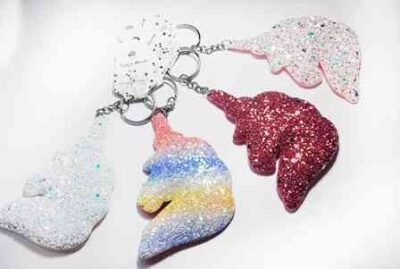 Cod.JYM-712 llavero con forma de unicornio