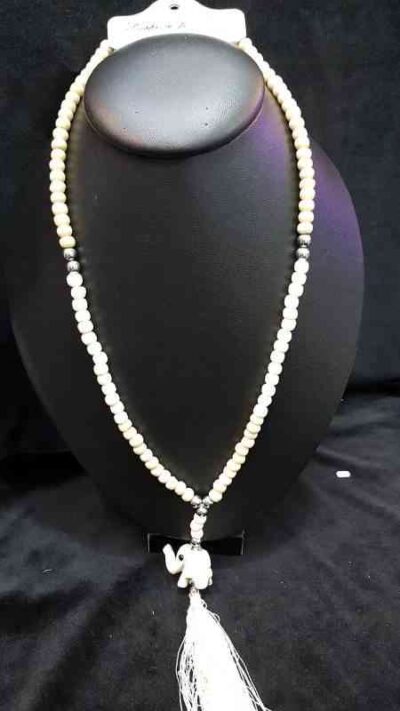Cod.COLLAR-J6069 Collares indu con dije de elefante