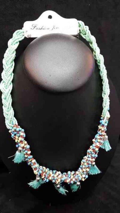 Cod.COLLAR-J6121 Collares indu con mostacilla
