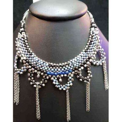 Cod.COLLAR-J5458 Collares indu de mostacilla