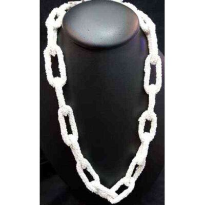 Cod.COLLAR-J5722 Collares indu con mostacilla