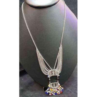 Cod.COLLAR-J6245 Collares indu con mostacilla