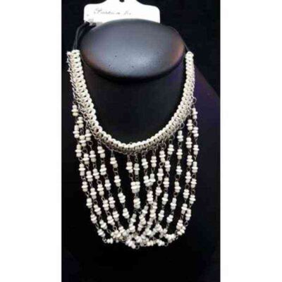 Cod.COLLAR-J4229 Collar indu con mostacilla