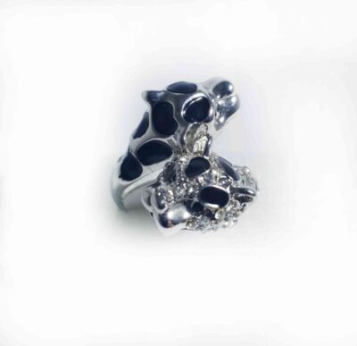 Cod.Anillo-001 Anillo con forma de tigre