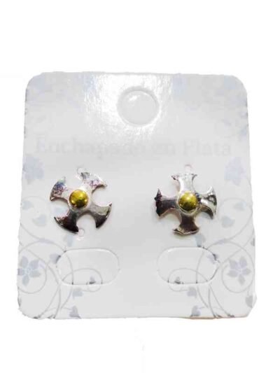 Cod.Enchapado-005 Aros pasante