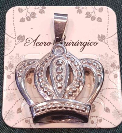 Cod.Dije-003 dije de corona grande de acero quirurgico