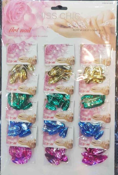 COD.AMSA 1655 UÑAS POSTIZAS BLISTER X 12