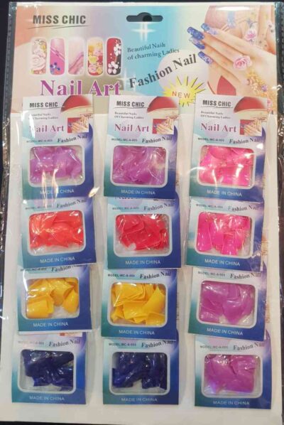 COD.AMSA 1659 UÑAS POSTIZAS BLISTER X 12