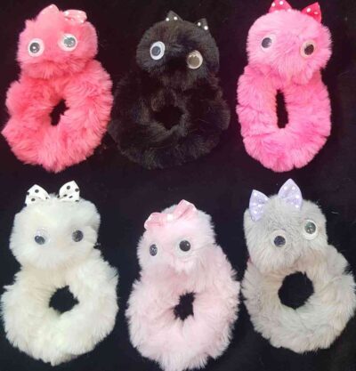 COD.AMSA 1564 COLITAS PIEL DE CONEJO CARITAS PAQ.X 12