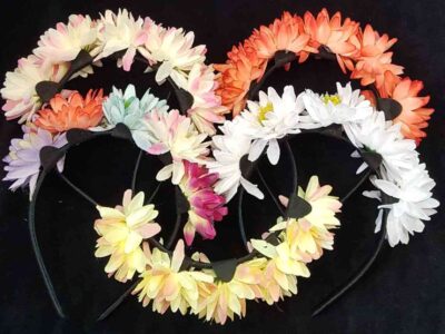 cod.amsa 1323 vinchas con flores x 12