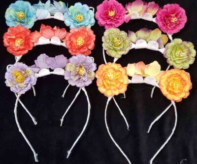 cod.amsa 1329 vinchas con flores x 12