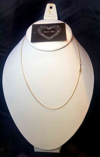 COD AMSA 007 cadenas enchapadas en oro 14 kl 50cm