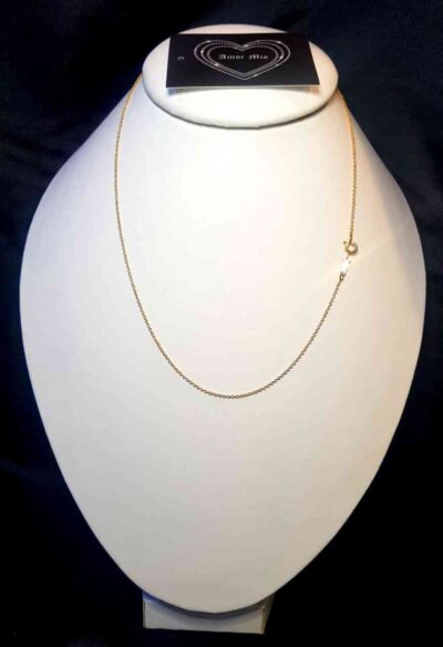 COD AMSA 008 cadenas enchapadas en oro 14 kl 50cm