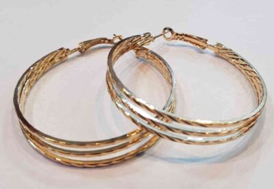 cod.amsa 863-1 aros dorados fantacia fashion