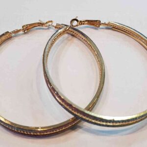 cod.amsa 863-2 aros dorados fantacia fashion