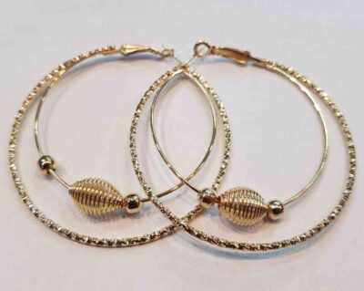 cod.amsa 863-8 aros dorados fantacia fashion