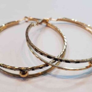 cod.amsa 863-9 aros dorados fantacia fashion