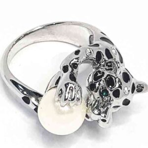 COD AMSA 533 ANILLOS CON PERLA Y ESTRAS