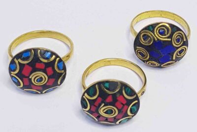 COD AMSA 543 ANILLOS CON PIEDRAS DE LA INDIA