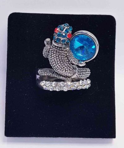cod amsa 564 anillos con estras y piedra