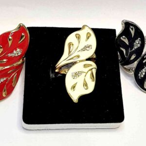 cod amsa 574 anillos esmaltados fashion