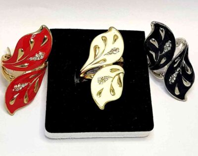 cod amsa 574 anillos esmaltados fashion