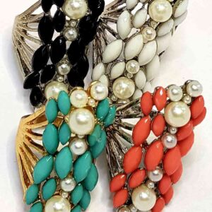 cod amsa 575 anillos con perlas fashion