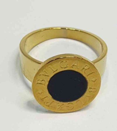 cod amsa 580 anillos de acero dorados
