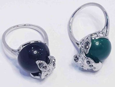 COD.JYM-878-1 ANILLOS CON PIEDRAS