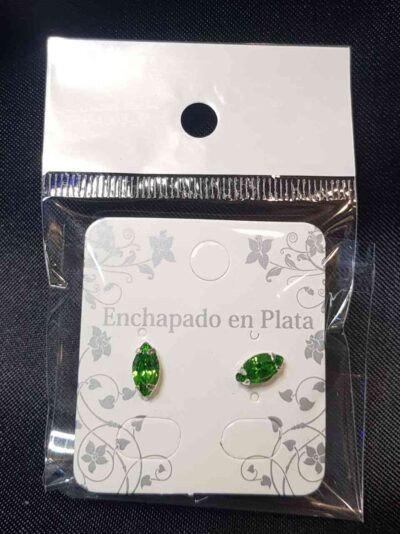 COD. 066 AROS ENCHAPADOS EN PLATA ENGARZADO