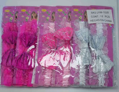 COD-JYM-1028-vinchas de BB con moño con brillo x 12