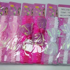 COD-JYM-1026-vinchas BB con moño y brillo x12