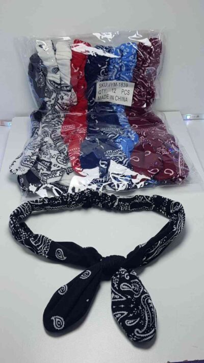COD-JYM-1839-vincha elastica con moño x 12