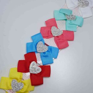 COD-JYM-1061-colitas con moño y corazon con perlas tira x 6
