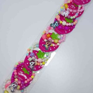 COD-JYM-1294-pulseras infantil paquete por 6 uni.