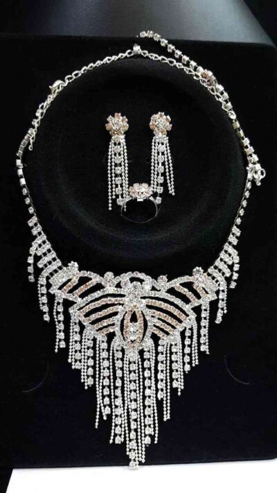 COD AMSA 2050-1 COLLARES CON STRAS DE FIESTA