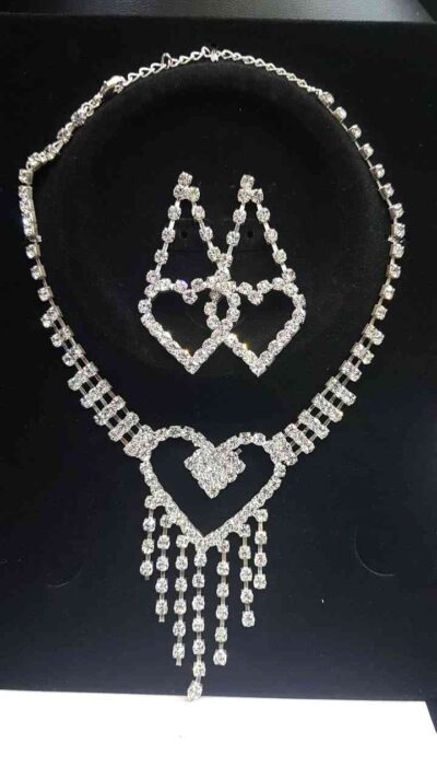 COD AMSA 2050-3 CONJUNTO DE COLLARES CON STRAS DE FIESTA