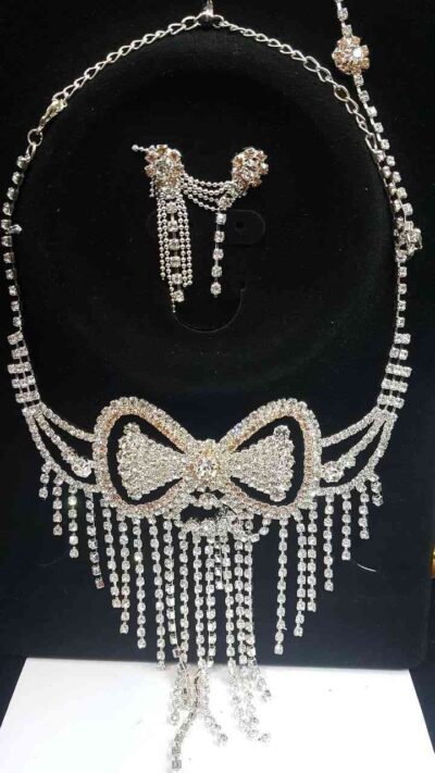 COD AMSA 2050-6 CONJUNTO DE COLLARES CON STRAS DE FIESTA