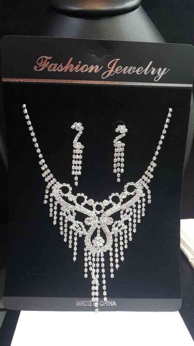 COD AMSA 2050-8 CONJUNTO DE COLLARES CON STRAS DE FIESTA