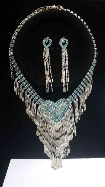 COD AMSA 2050-9 CONJUNTO DE COLLARES CON STRAS DE FIESTA