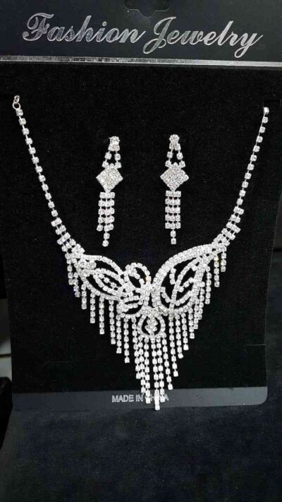 COD AMSA 2060-9 CONJUNTO DE COLLARES CON STRAS DE FIESTA