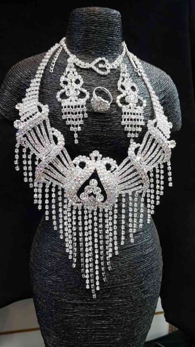 COD AMSA 2070-3 CONJUNTO DE COLLARES CON STRAS DE FIESTA