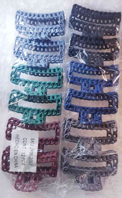COD JYM 2068 BROCHES PLASTICOS 9CM.X DOC.