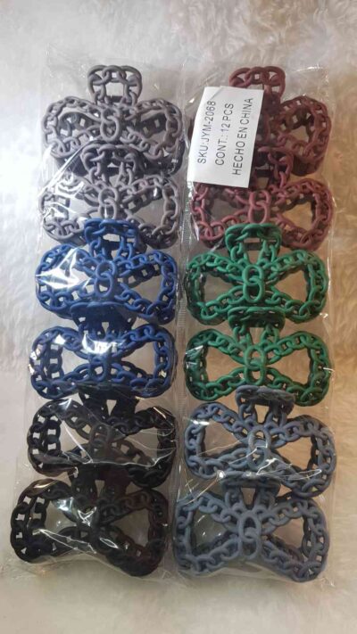 COD JYM 2068 BROCHES PLASTICOS 9CM.X DOC.