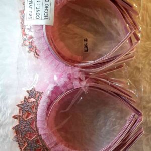 COD JYM 2133 VINCHAS COLORES ROSAS PAQ. X DOC.