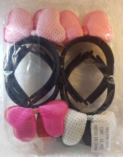 COD JYM 2109 VINCHAS MINI CON LUNARES PAQ. X DOC.
