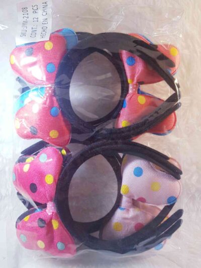 COD JYM 2108 VINCHAS MINI CON LUNARES PAQ. X DOC.