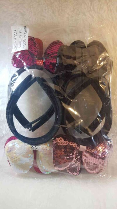 COD JYM 2114 VINCHAS MINI CON LENTEJUELAS PAQ. X DOC.