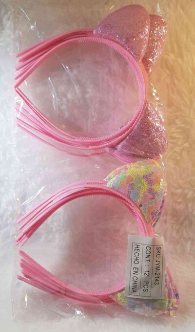 COD JYM 2143 VINCHAS COLORES LENTEJUELAS PAQ. X DOC.
