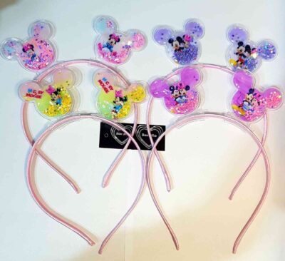 cod.amsa 3625 vinchas mine inyectadas con brillos c/u